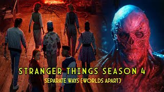 Stranger Things Season 4 Official Trailer song  Separate Ways Worlds Apart [upl. by Neelrad986]