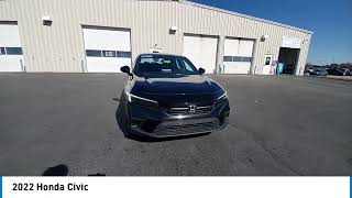 2022 Honda Civic Marysville Dublin Delaware Worthington Marion OH NH535206A [upl. by Rosenblast]