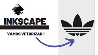 Inscape na prática vetorizando o simbolo da adidas [upl. by Lise]