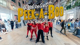 KPOP IN PUBLIC Red Velvet 레드벨벳  PEEKABOO  Dance cover by IKKA Barcelona Halloween Special [upl. by Aihselat]