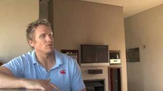 Jean de Villiers interview October 2010 [upl. by Ecnedac]