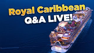 Royal Caribbean QampA LIVE [upl. by Rodie]