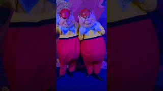 Tweedle Dee Tweedle Dum aliceinwonderland disney disneycharacter disneyparks [upl. by Goode358]