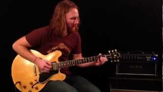 1959 Gibson ES335 Blonde Rare Vintage Guitar Demo [upl. by Pawsner]