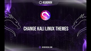 How To Change Kali Linux Themes [upl. by Ahseneuq712]