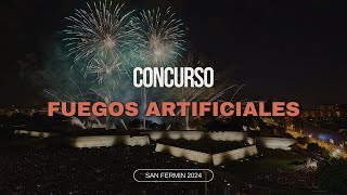 Concurso fuegos artificiales San Fermín 2024 [upl. by Amiaj89]