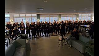 VIDEO KILLED THE RADIO STAR Rock Choir Preston Hospital 9th December 2024 [upl. by Olenolin118]