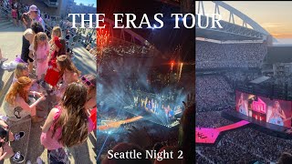 The Eras Tour Seattle Night 2 Vlog amp GRWM  Taylor Swift HAIM Gracie Abrams  July 23 2023 [upl. by Ettennek]