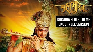 KRISHNA FLUTE MUSIC COMPLETE VERSION  STARPLUS MAHABHARAT [upl. by Juliette]