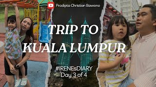 IRENEs DIARY 6  Trip to KL  Day 3  Petaling Street Beryls Chocolate KLCC Park Suria [upl. by Gulgee175]