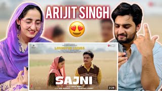 Pakistani React To Sajni Song Arijit Singh Ram Sampath  Laapataa Ladies  Aamir Khan Production [upl. by Aika]