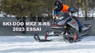 SkiDoo MXZ XRS 2023 Essai [upl. by Anyehs]