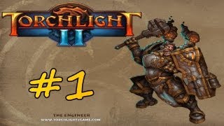 1 Lets Play Torchlight 2 GermanHD Engineer  Ingenieur [upl. by Noemad]