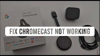 How to Fix Chromecast quotCant Connect to WiFiquot [upl. by Eimareg]