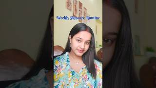 Weekly Skincare Routine☺️ nofilter skincare flawless cleanskin trending shorts beautytips [upl. by Domenech]