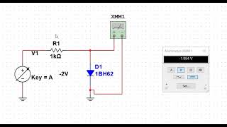 Electronics  Dr Hesham Omran  Practical 06  Multisim Diode IV Characteristics [upl. by Ijic]