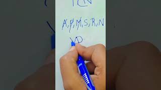 lucky name lettters shorts trending viralvideo letters logo [upl. by Machutte215]