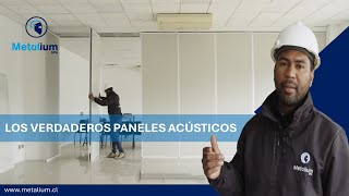 Paneles Acústicos Retractiles Lana Roca  Montaje y Funcionamiento [upl. by Ami]