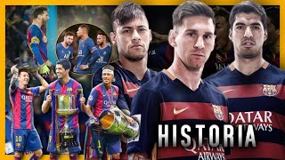 Lo que el PSG jamás logrará MSN del Barcelona HISTORIA [upl. by Midan]