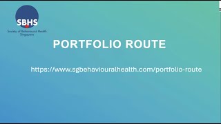 SBHS Portfolio Route [upl. by Curkell]