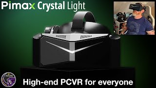 Product Review Pimax Crystal Light VR Headset Skils First Impressions amp Review [upl. by Hachmann]