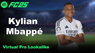 Kylian Mbappé  EA FC 25 Clubs look alike [upl. by Aidin]