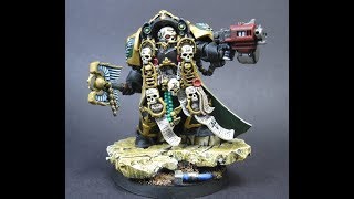 Warhammer 40k Space Marine Terminator Chaplain Limited Edition [upl. by Eelrak183]