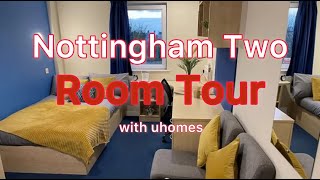 Is this Nottinghams most popular student accommodation  Nottingham Two  Nottingham Room Tour [upl. by Enniroc]