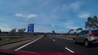 Summer Drive From Dunfermline To Perth Perthshire Scotland [upl. by Aihseym]