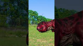 TRex Dinosaur Wakes Up from Sleep In Jurassic World [upl. by Yerkovich]