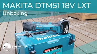 Makita DTM51 18V LXT  Unboxing testen en eerste indruk [upl. by Mascia]