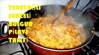 Tereyağlı Bulgur Pilavı Tarifi  Yemek Tarifleri [upl. by Eadrahs]