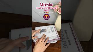 Best Books from Meesho 📚😍👍meesho books shorts [upl. by Atla147]