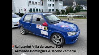 Onboard  Armando Domínguez  Jacobo Zamarra  TC3  Rallysprint Villa de Luarca 2024 [upl. by Strait]