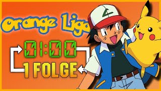 POKÉMON ORANGE LIGA ⏱️ 1 FOLGE IN 1 MINUTE ⏱️ [upl. by Annelg]