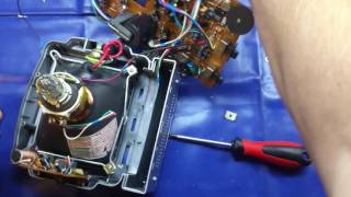 How does a CRT monitor work Teardown of an old portable TV [upl. by Igig]