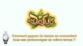 Dofus  Tuto  Comment connecter tous ses comptes ou personnages automatiquement et rapidement [upl. by Noryak]