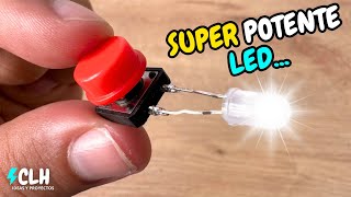 Este es el PROYECTO Electrónico LED MÁS FACIL DEL MUNDO⚡ [upl. by Lori]