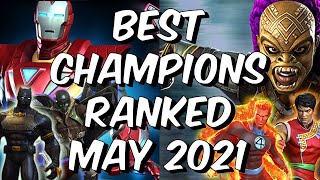 Best Champions Ranked May 2021  Seatins Tier List  Marvel Contest of Champions [upl. by Llevad437]