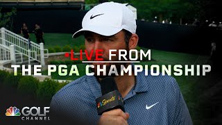 Scottie Scheffler reflects on becoming a father  Live From the PGA Championship  Golf Channel [upl. by Katheryn]