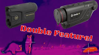 Vector Optics Owlset MCX20 Thermal Monocular amp Paragon 7x25 Rangefinder Review [upl. by Verdie]