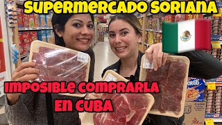 Mi amiga cubana REACCIONA por PRIMERA VEZ a SUPERMERCADO SORIANA en MÉXICO🇲🇽 [upl. by Farris]