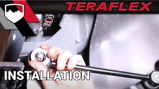 TeraFlex Install JK Front Swaybar Disconnects 1753000 [upl. by Auginahs]