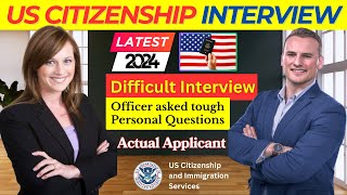 Practice n400 us citizenship Interview 2023 amp Oath Ceremony  n400 naturalization interview 2024 [upl. by Suzann]