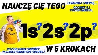 Jak napisać PODPOWŁOKOWĄ konfigurację elektronową w 5 krokach  chemia z Panem Belfrem N51 [upl. by Elyssa118]