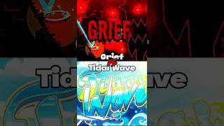 GRIEF vs TIDAL WAVE in Geometry Dash geometrydash [upl. by Tzong310]