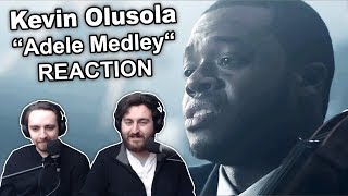 Singers ReactionReview to quotKevin KO Olusola  Adele Medleyquot [upl. by Kulda]