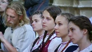 CuronianSamogitian folk song  Šiaurės Žemaičių liaudies daina  Šilta šin vasarele [upl. by Ninette624]