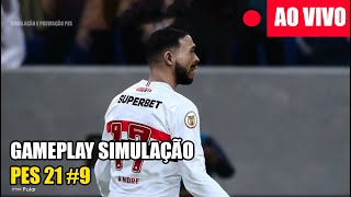 SÃO PAULO X INTERNACIONAL  BRASILEIRÃO 2024⚽  EFOOTBALL  GAMEPLAY SIMULAÇÃO PES 9 [upl. by Mundt]