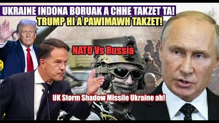 N Korea sipai an nuai darh e Ukraine War West ho chet dan Putina thinirna UK Storm Shadow Missile [upl. by Orgell]